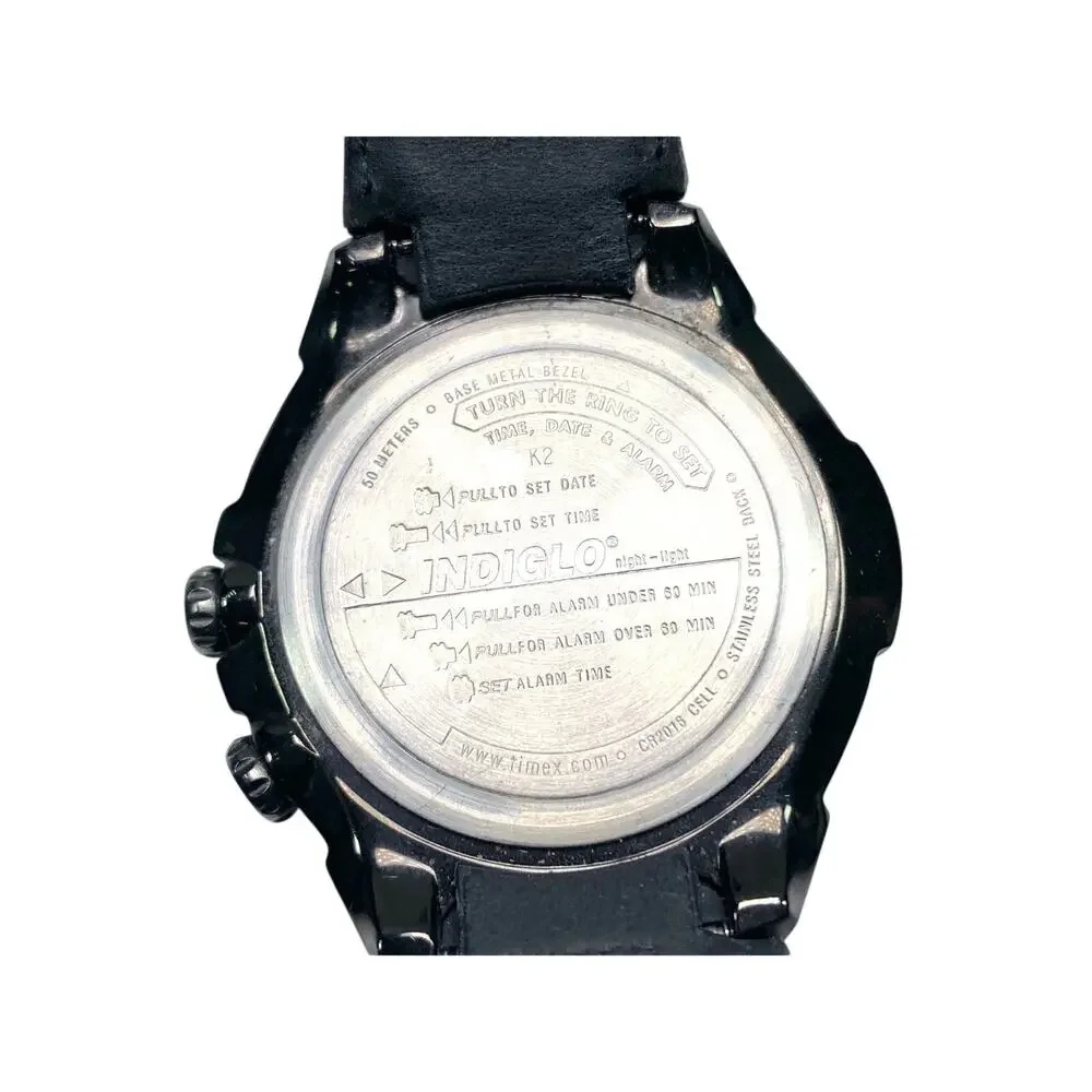 Timex Expedition I-Control Model T47902 Watch Mens 40mm Easy Set Alarm Outdoors
